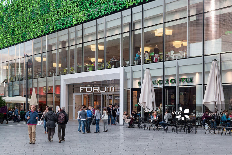 德国科布伦茨市中莱茵论坛购物中心图片素材
