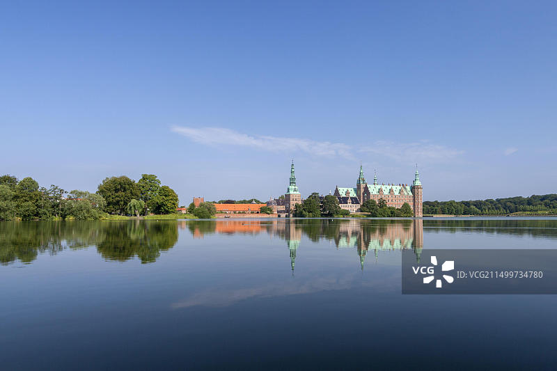 丹麦西兰岛希勒勒腓特烈堡宫图片素材