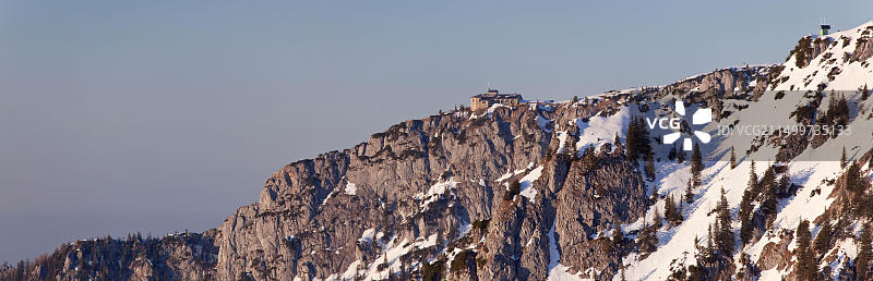 德国巴伐利亚国王湖畔鹰巢山庄图片素材