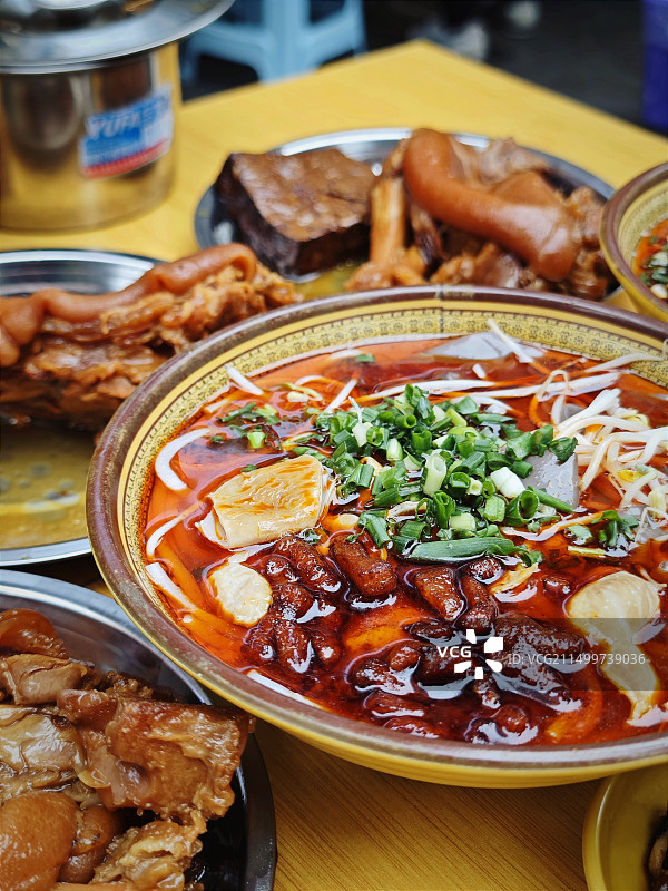 贵阳美食肠旺面图片素材
