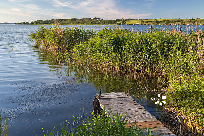 德国梅克伦堡-前波美拉尼亚州斯切青泻湖图片素材