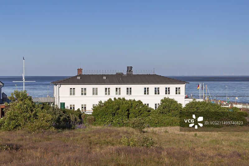 德国石勒苏益格-荷尔斯泰因州叙尔特岛酒店餐厅轮渡房栈图片素材