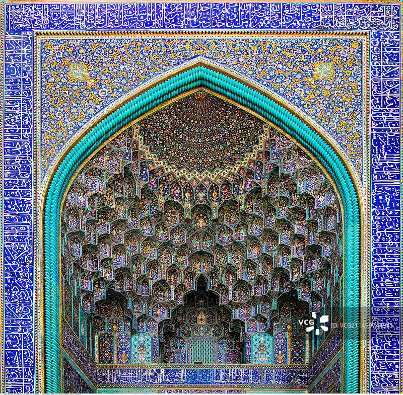 伊斯法罕伊玛目广场与沙阿清真寺图片素材