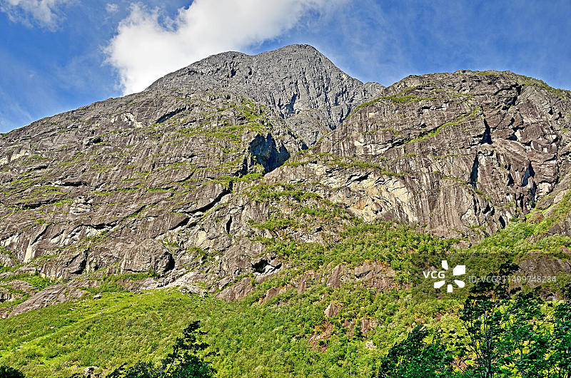 挪威山脉图片素材