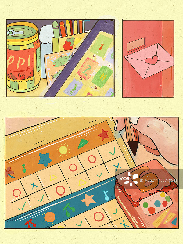 日常分镜图片素材