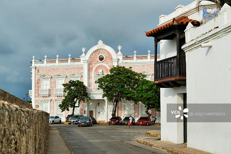 埃雷迪亚剧院：哥伦比亚卡塔赫纳图片素材