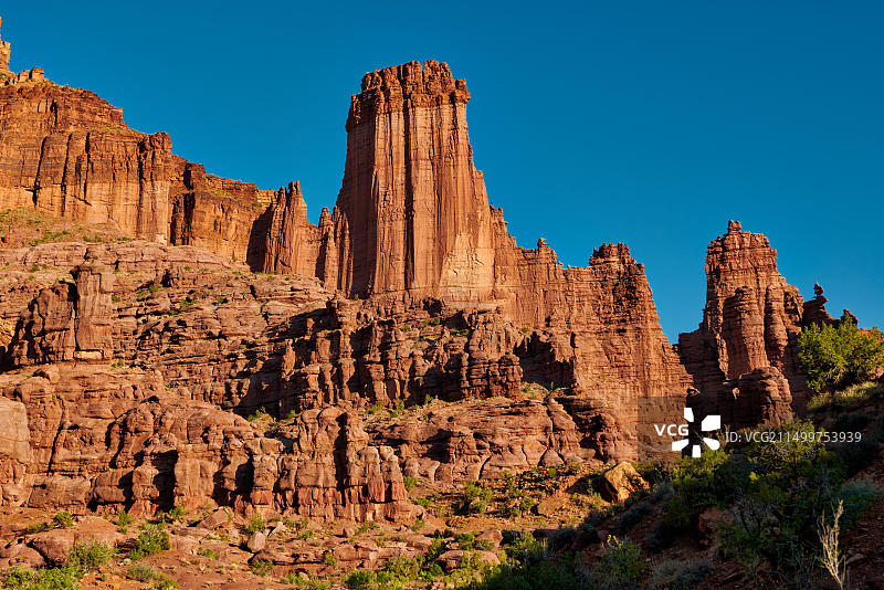 费舍尔塔，摩押，犹他州，美国，北美图片素材