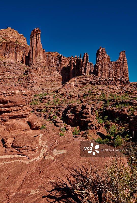 费舍尔塔，摩押，犹他州，美国，北美图片素材