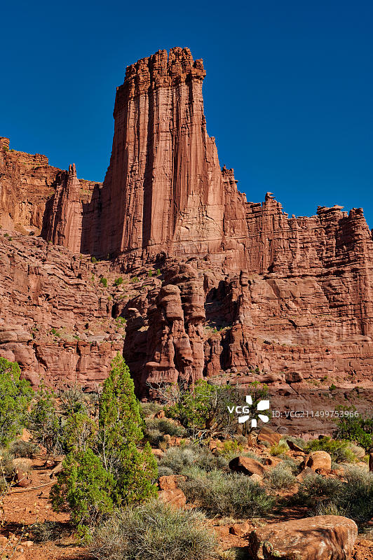 费舍尔塔，摩押，犹他州，美国，北美图片素材