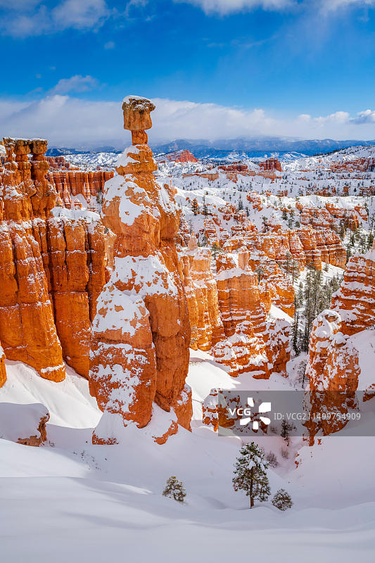 索尔之锤（美国犹他州布莱斯峡谷国家公园）图片素材