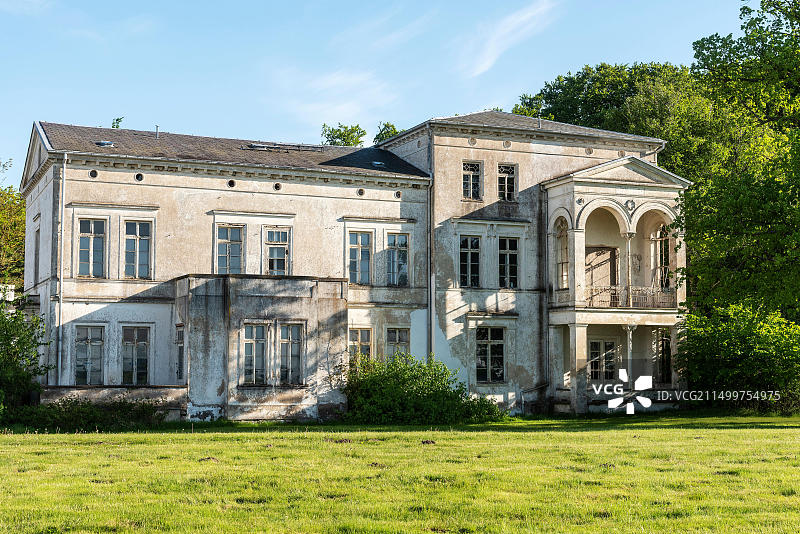 德国梅克伦堡-前波美拉尼亚州海利根达姆波罗的海海滨别墅图片素材