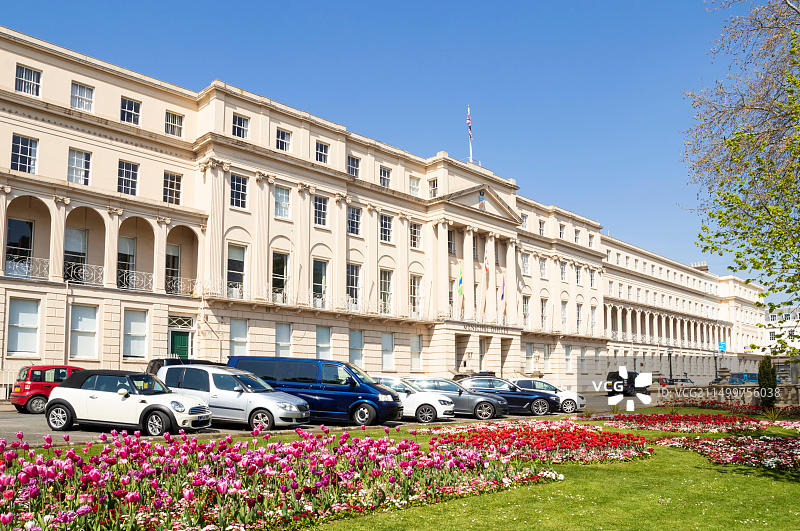 英国格洛斯特郡切尔滕纳姆市政厅图片素材