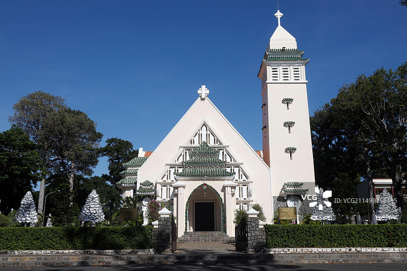 越南头顿天主教堂图片素材