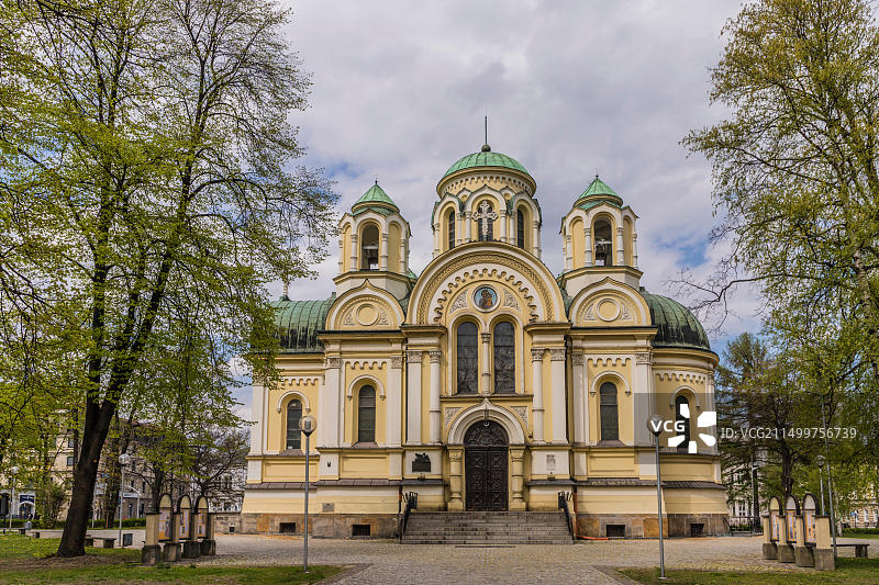 琴斯托霍瓦圣雅各伯宗徒教堂图片素材