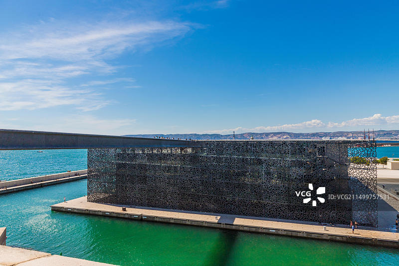 欧洲和地中海文明博物馆：位于法国马赛图片素材