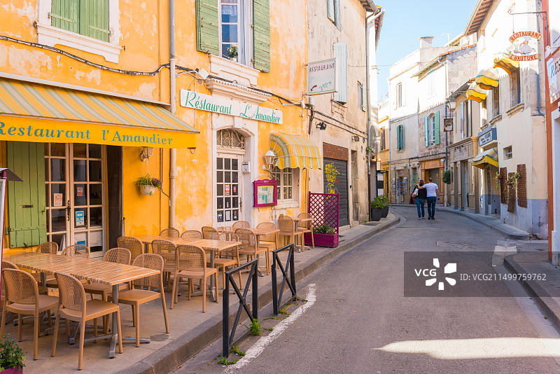 法国阿尔勒咖啡馆图片素材