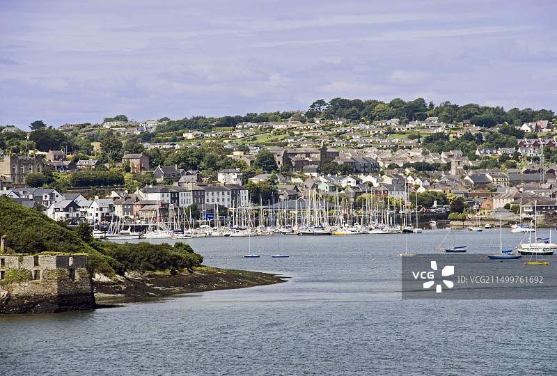 爱尔兰金塞尔村庄景色图片素材