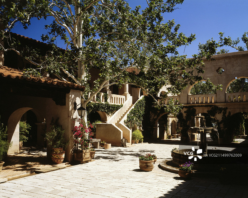 美国亚利桑那州塞多纳市特拉克帕克广场图片素材