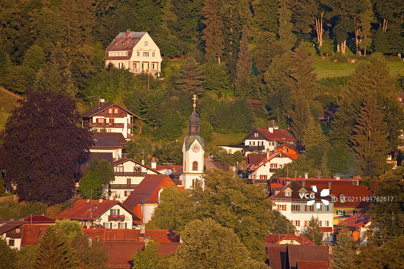 德国巴伐利亚巴特科尔格鲁布风光图片素材