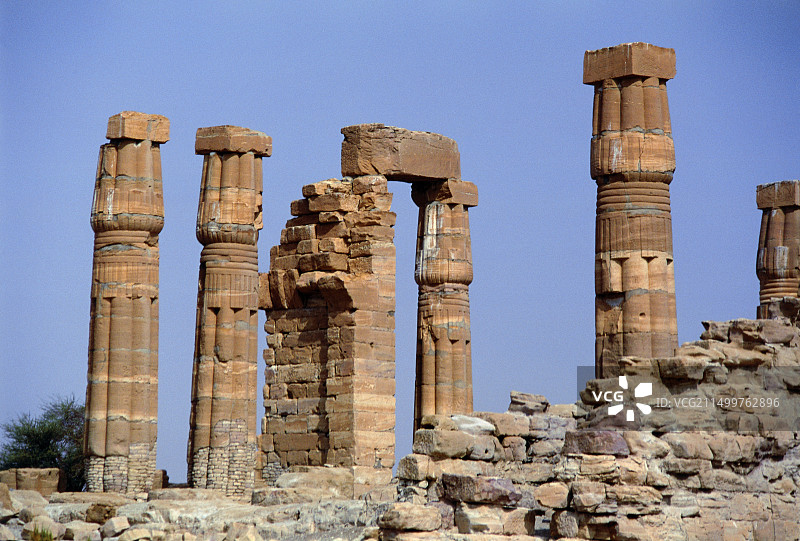 苏丹栋古拉苏尔卜神庙遗址图片素材