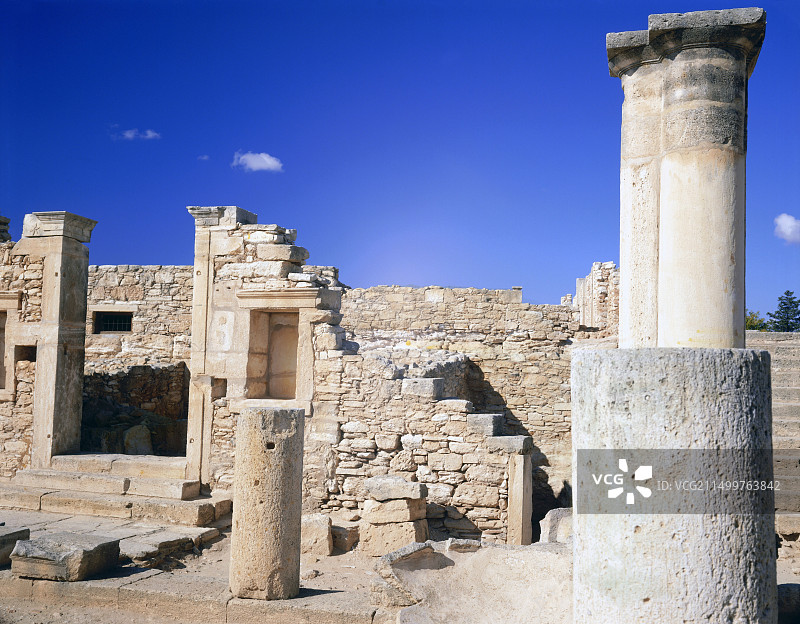塞浦路斯库里翁阿波罗神殿图片素材