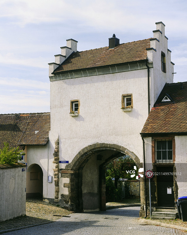 德国巴登-符腾堡州布赖萨赫的卡普夫门图片素材