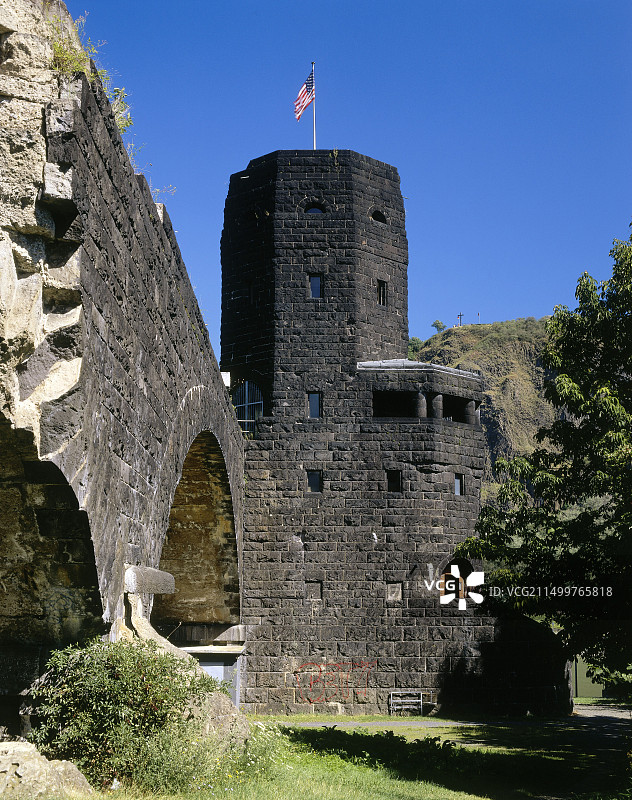 德国雷马根卢登道夫桥图片素材