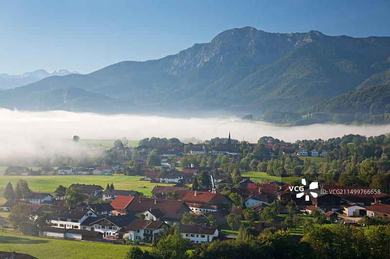 德国格罗斯韦尔、克莱恩韦尔与赫尔佐格山风光图片素材