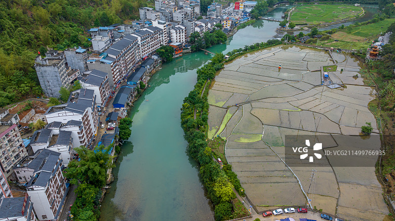 广西巴马瑶族自治县长寿村图片素材