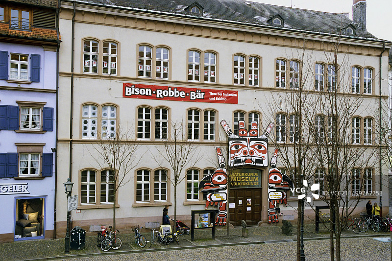 瑞士巴塞尔自然历史与人种学博物馆外观图片素材