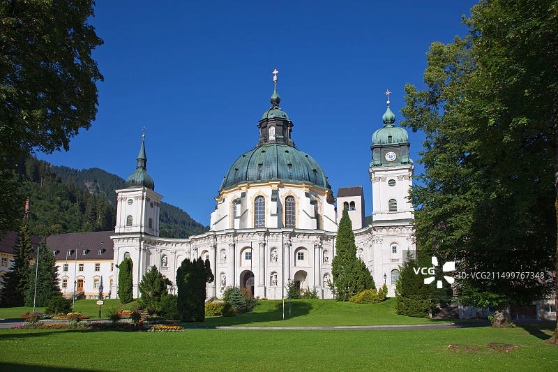 德国巴伐利亚埃塔尔修道院图片素材