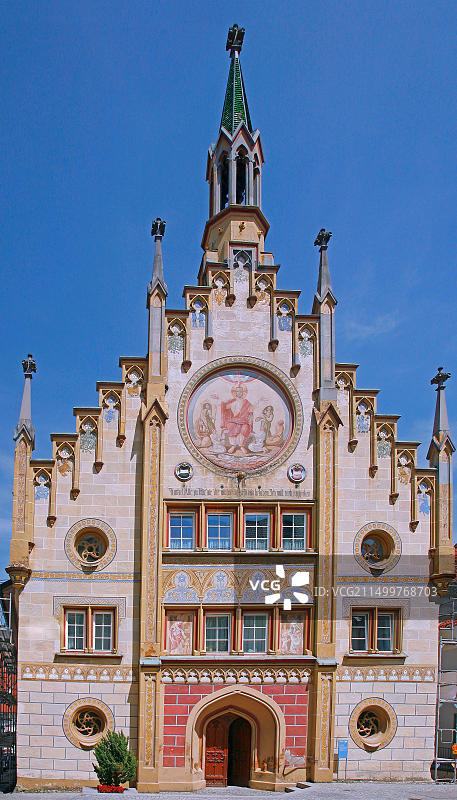 地理/旅游，德国，巴登-符腾堡，阿尔加乌，巴德森林湖，圣灵临终关怀，附加权利-清除-信息不可用图片素材