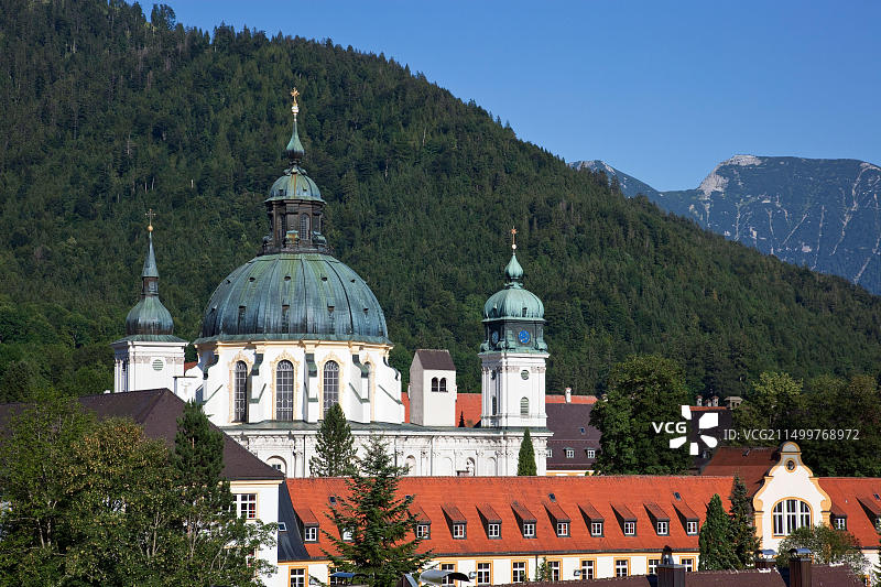 德国巴伐利亚埃塔尔埃塔尔修道院图片素材