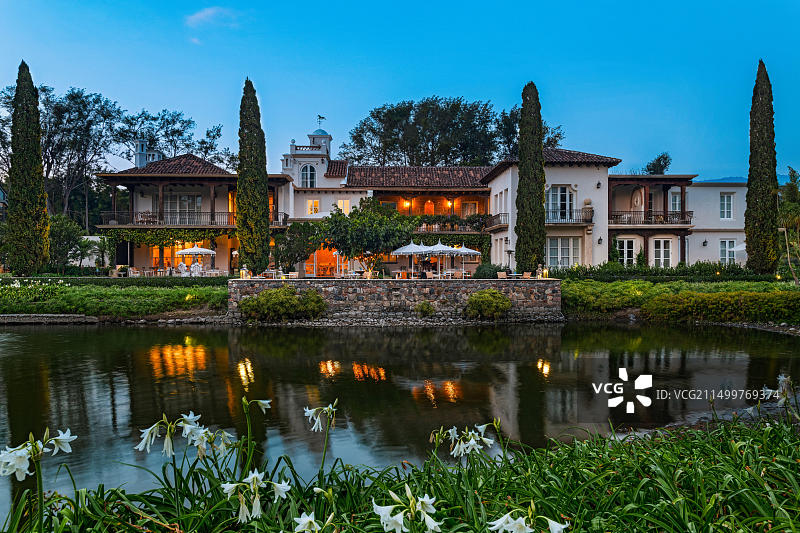 危地马拉安提瓜的博凯豪华酒店别墅图片素材