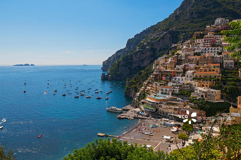 意大利波西塔诺图片素材