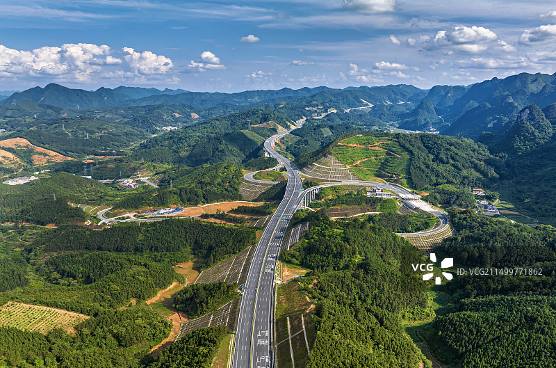广西河池市天峨县天峨高速服务区图片素材