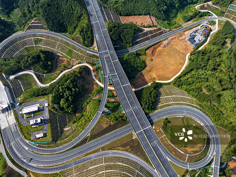 广西河池市天峨县天峨高速服务区图片素材