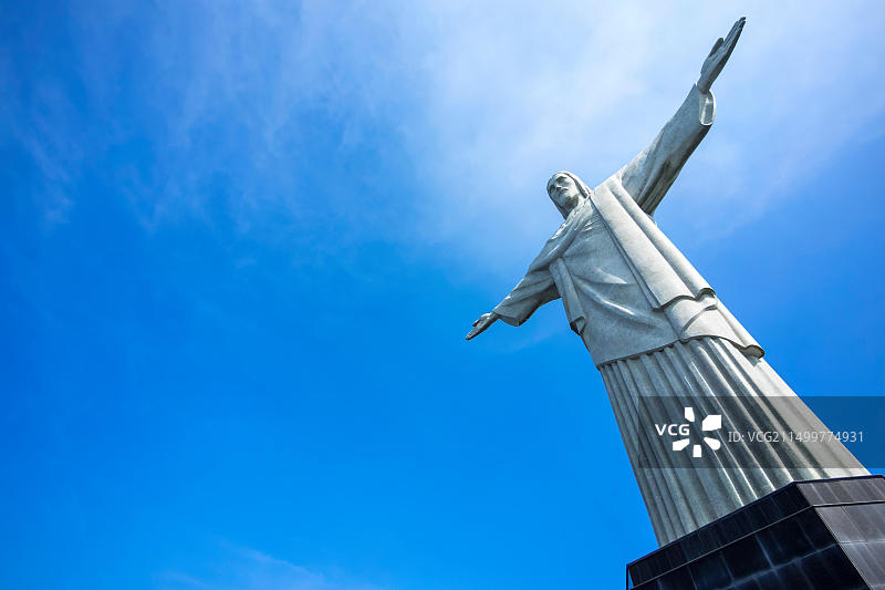 巴西里约热内卢的基督像图片素材