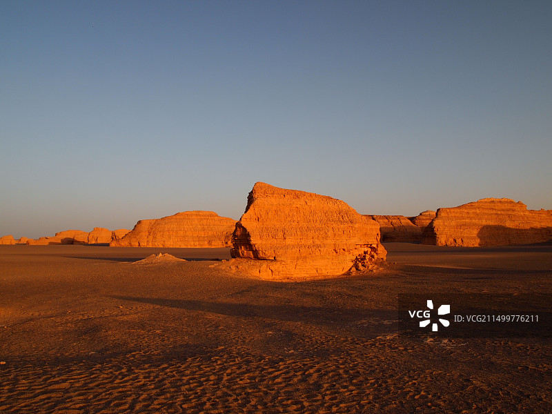 敦煌雅丹魔鬼城图片素材