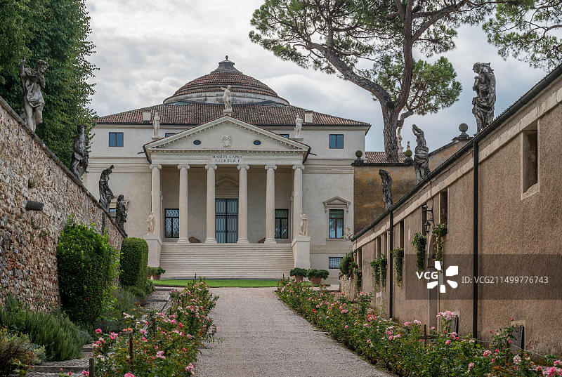 意大利威尼托维琴察罗通达别墅图片素材