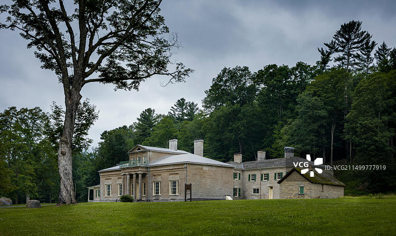 美国纽约库珀斯敦海德厅（1817-1834）图片素材