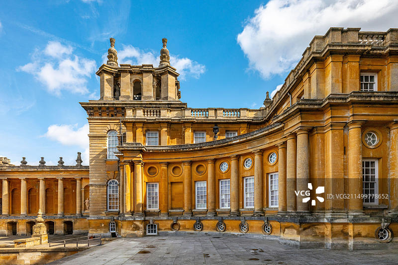 布莱尼姆宫图片素材