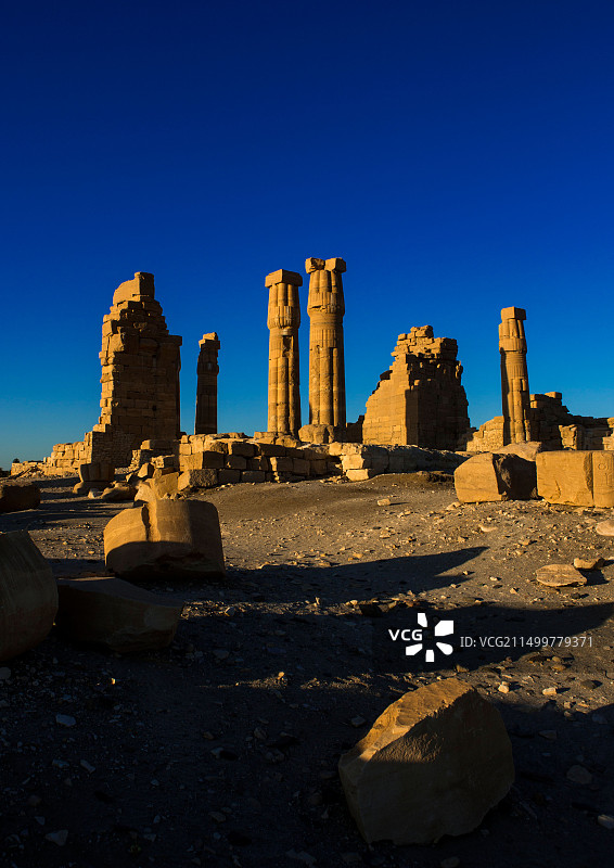 苏丹索莱布的阿蒙霍特普三世神庙图片素材