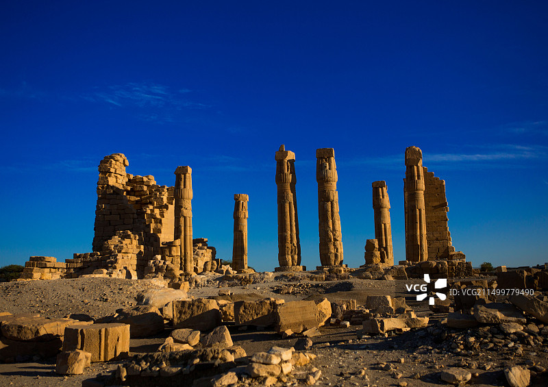 苏丹索莱布的阿蒙霍特普三世神庙图片素材