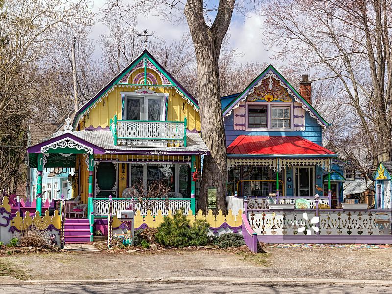 加拿大安大略省格里姆斯比海滩图片素材