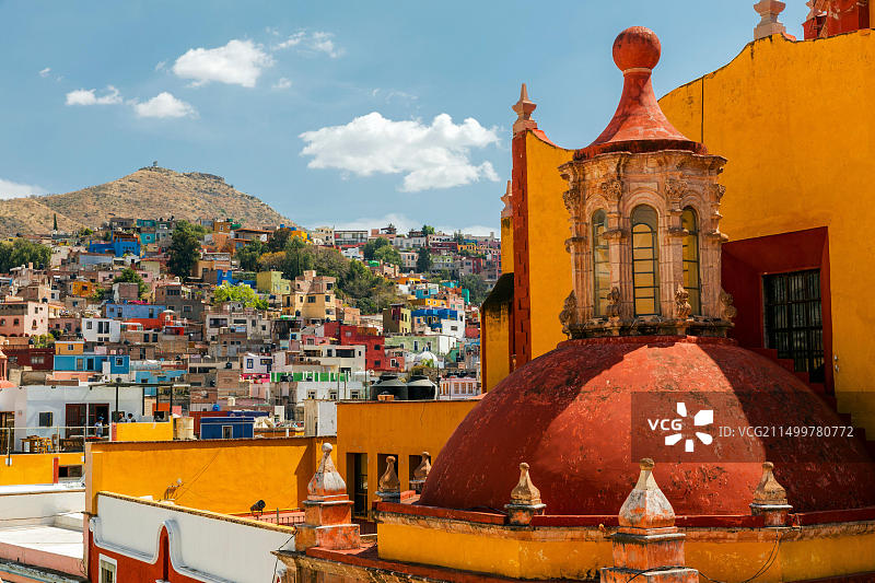 墨西哥瓜纳华托瓜纳华托圣母大教堂图片素材