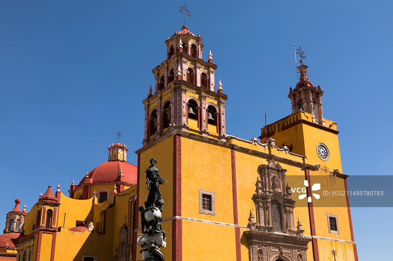 墨西哥瓜纳华托瓜纳华托圣母大教堂图片素材
