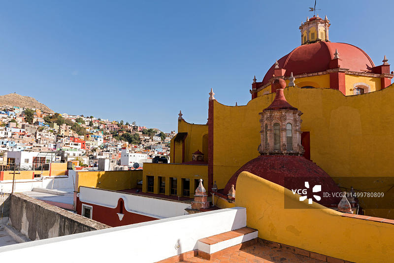 墨西哥瓜纳华托瓜纳华托圣母大教堂图片素材