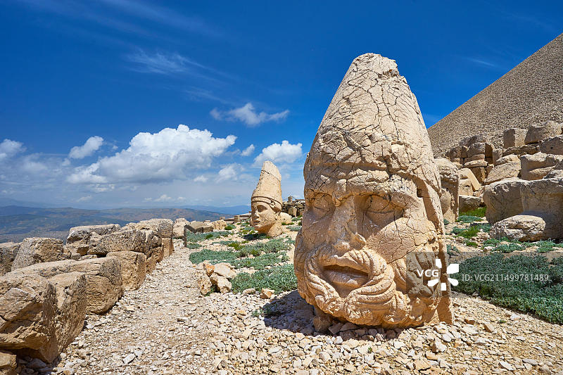 土耳其内姆鲁特达格国家公园宙斯头像图片素材