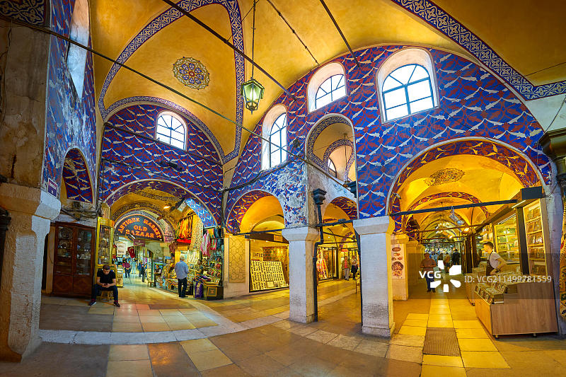 土耳其伊斯坦布尔大巴扎图片素材